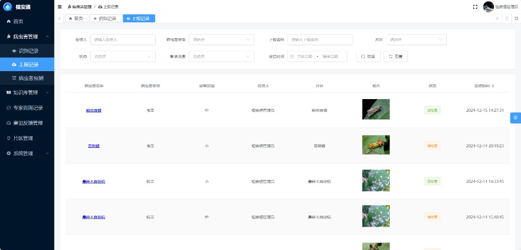 上报记录